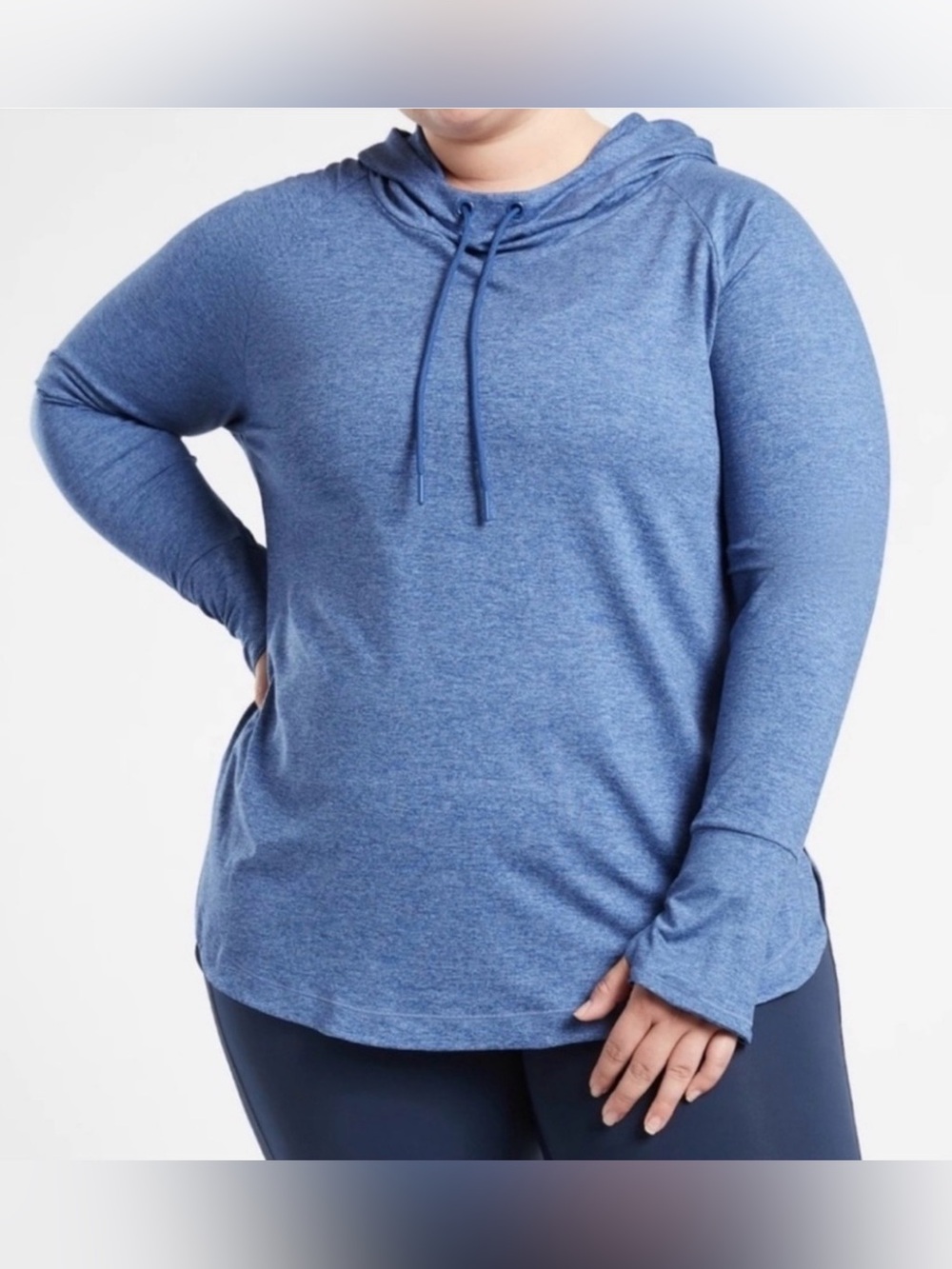 Athleta, Blue, Athletic, Hoodie